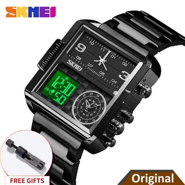 SKMEI 1584 Luxury Japan Digital Movement Watch for Men