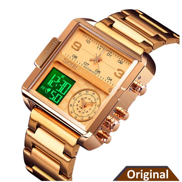SKMEI 1584 Luxury Japan Digital Movement Watch for Men