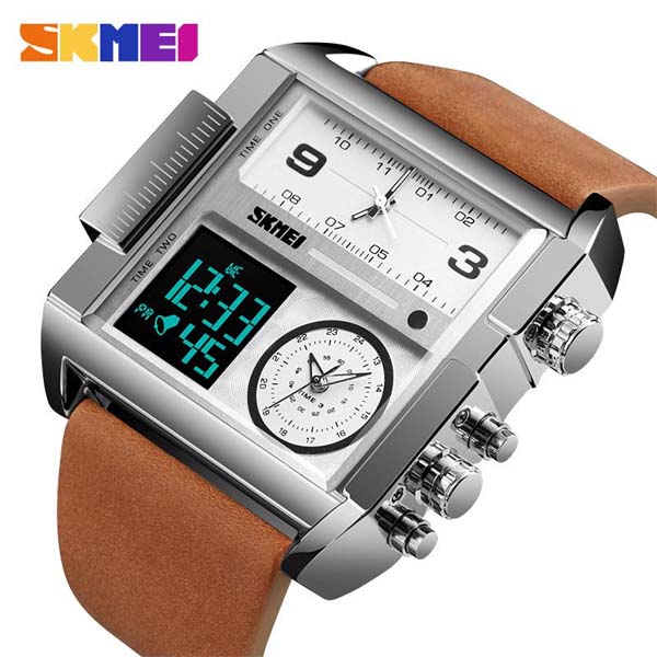 SKMEI 1584 Luxury Japan Digital Movement Watch for Men
