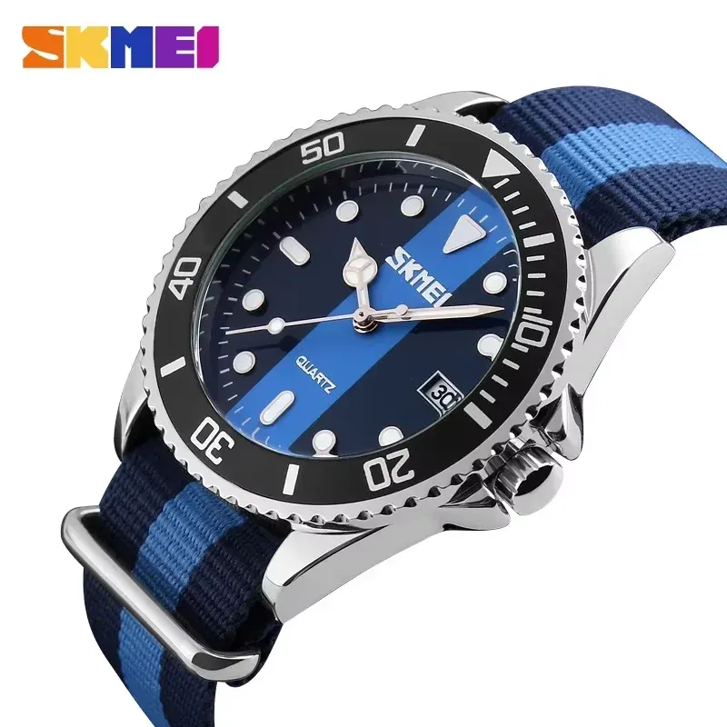 Skmei 9133 Nylon Straps Watch Ble
