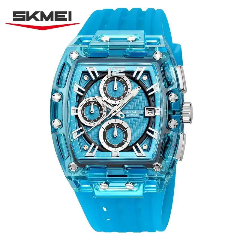 Skmei 2606 Silicone Men's Watch Blue