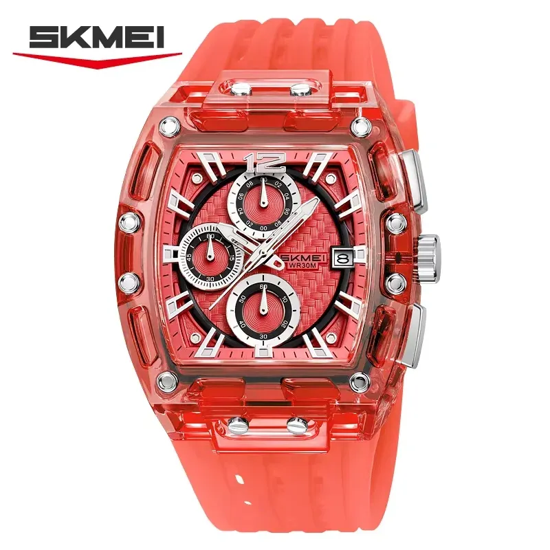 Skmei 2606 Silicone Men's Watch Orange
