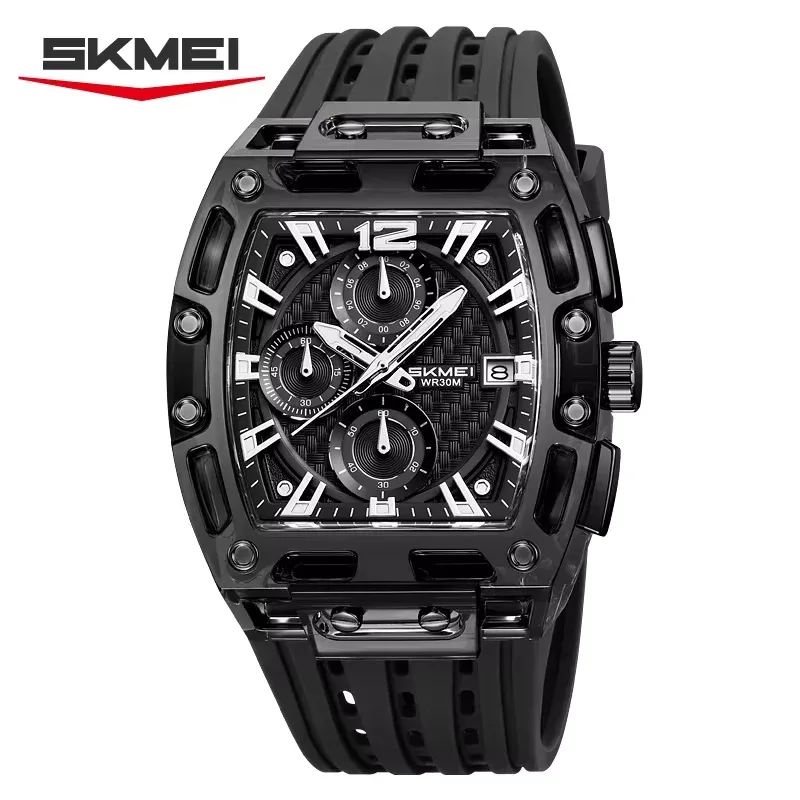 Skmei 2606 Silicone Men's Watch Black