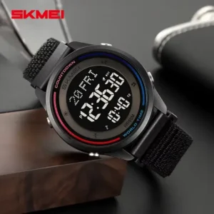 Skmei 2412 Nylon straps Digital Watch 1