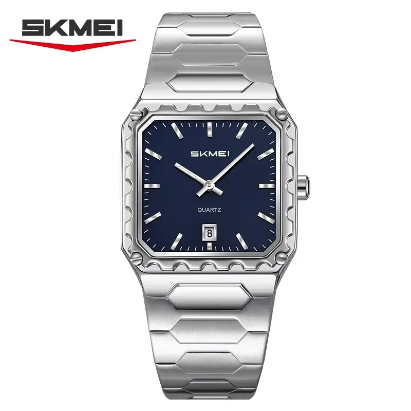 Skmei 9383 Men Watch Silver Blue