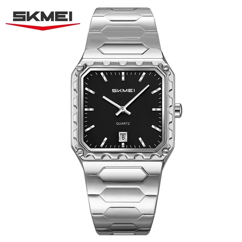 Skmei 9383 Men Watch Silver Black