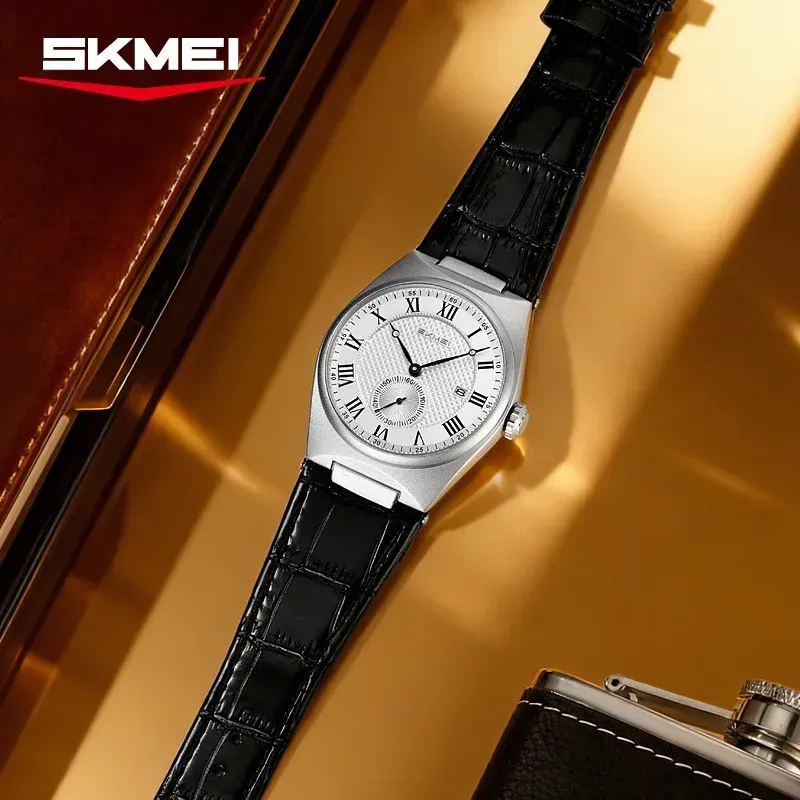 Skmei 9390 Leather Watch 2