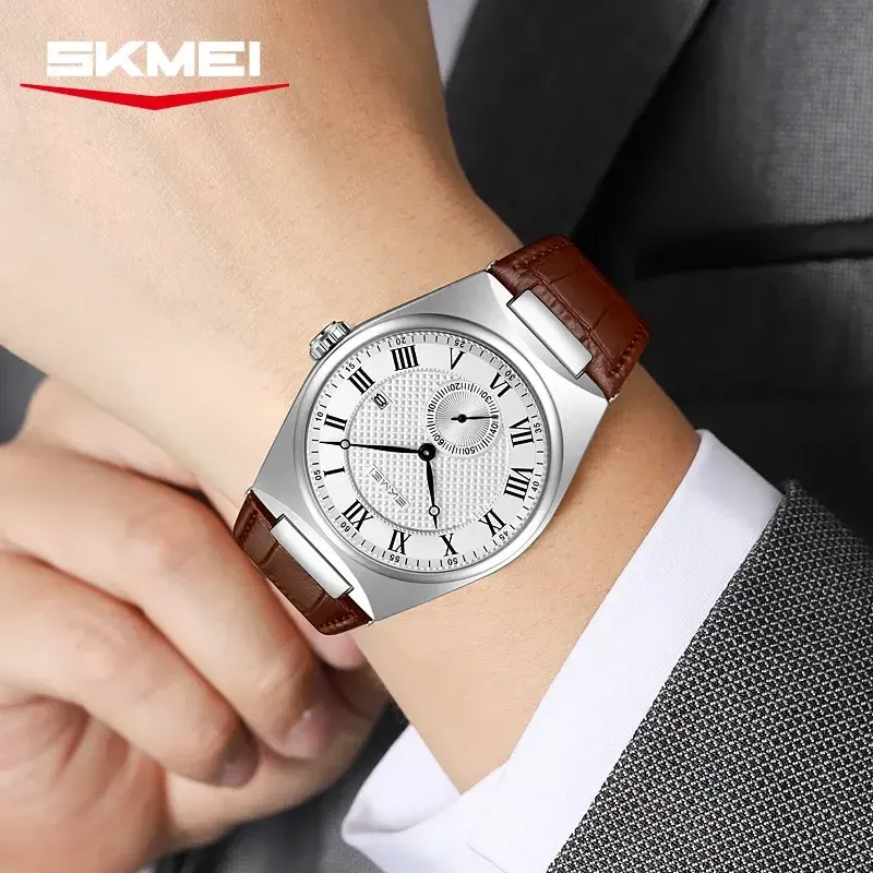 Skmei 9390 Leather Watch 3