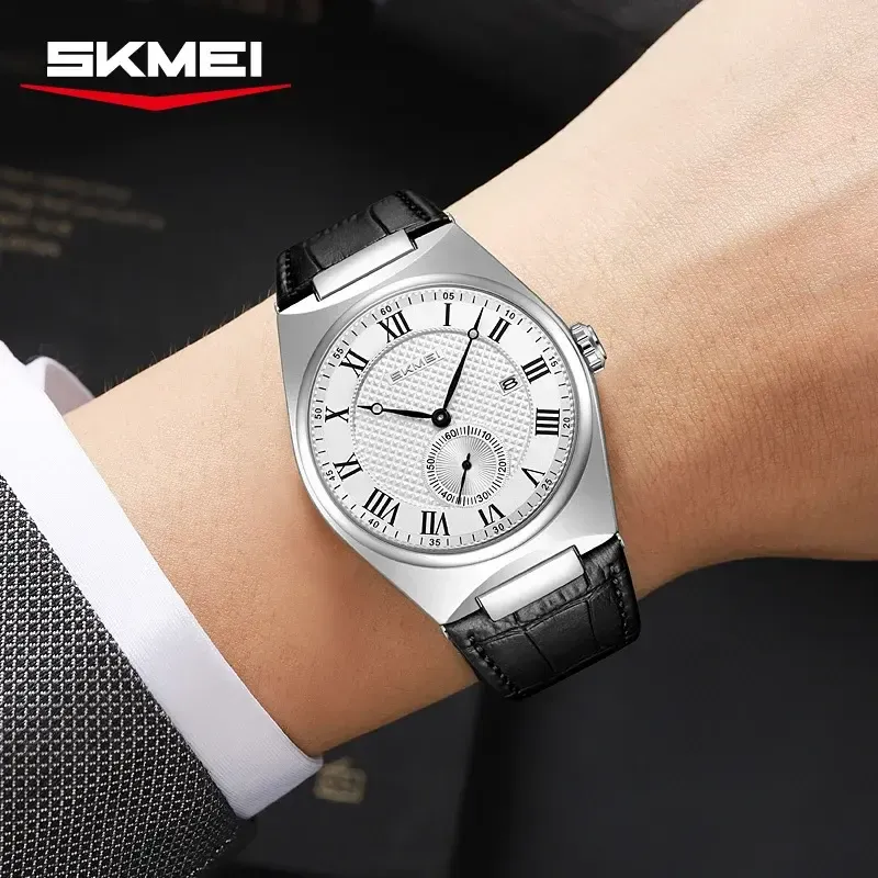 Skmei 9390 Leather Watch 4