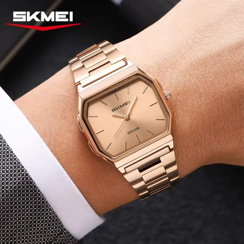 Skemi 2638 Retro square quartz Watch 2